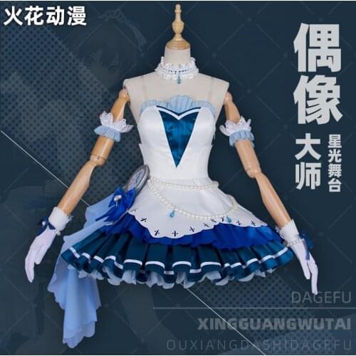 アイドルマスター THE IDOLM@STER COS Shibuya Rin Starlight stage singing costume cosply costume female LL 2021