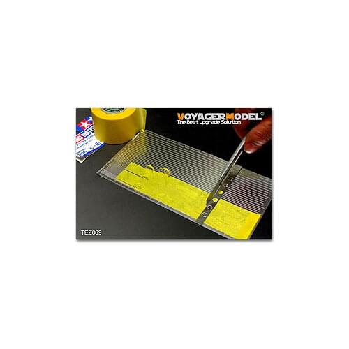 KNL HOBBY Voyager Model TEZ069 simple cover stickers engraved with a rule 1 (general)