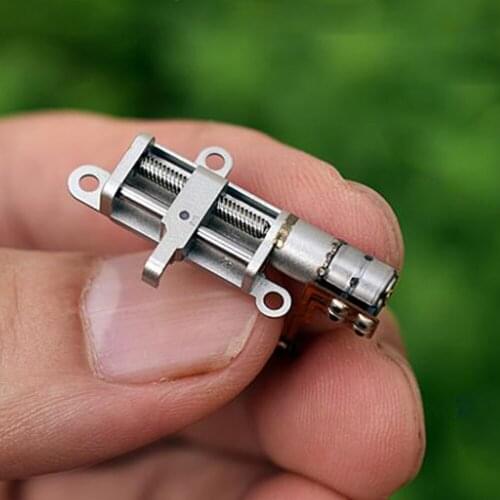 Mini Planetary Stepper Motor 5MM 2-phase 4-wire Mini Reduction Stepper Motor Precision Metal Lifting Mini Ball Bearing Toy Model