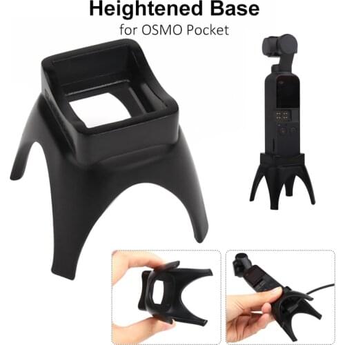 DJI Pocket 2 Desktop Stand Heightened Supporting Base Bracket for DJI OSMO POCKET Gimbal Camera Accessories