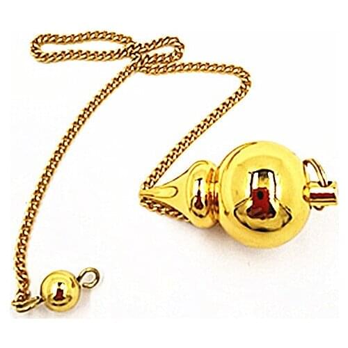 Lucky charm brassl pendant pendulum for men pendulum divination spiritual design reiki symbols charms jewelry Pendant for crafts