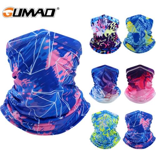 Men Ice Silk Cool Bandana Scarf Half Face Cover Running Hiking Cycling Running Hunting Climbing Bicycle Sun Mask Women Summer