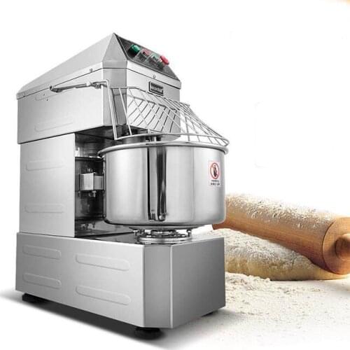 Timer controlling dough mixer kneader b20 dough mixer and sheeter 20l with heater