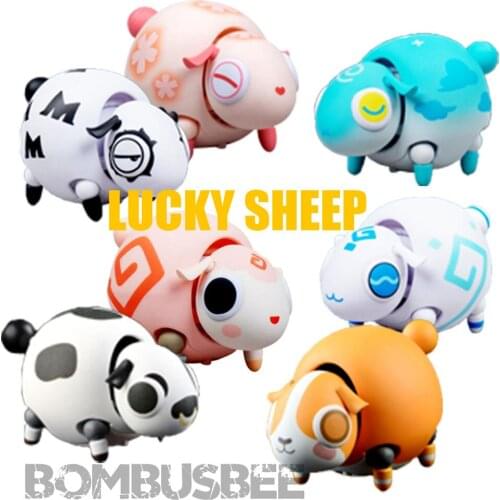 【IN STOCK】Blind box KEMO Lucky Sheep Fashion Toy Gift Girl Boy Children PVC with Battery Action Toys Figure Animal fifi Cute