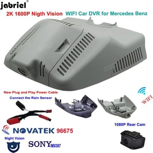 2K 1600P New Night Vision Wifi Car Dvr Dash Cam Camera for Mercedes Benz ML w166 w164 ml320 ml350 GL x164 x166 gl320 gl350 gl450
