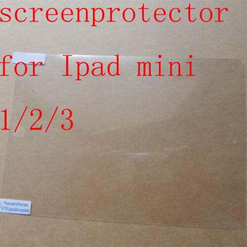 20pcs/lot High qulity screen protector film for iPad min 1 for iPad mini 2 for iPad 3 Protective Film For iPad mini 1/2/3