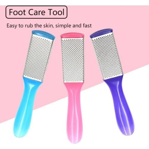 1pcs Professional Double Side Foot File Rasp Heel Grater Hard Dead Skin Callus Remover Pedicure File Foot Grater