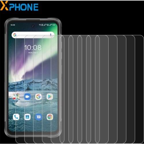 10PCS Phone Protective Glass Film for Umidigi Bison GT 0.26mm 9H 2.5D Tempered Glass Film for Umidigi Bison GT