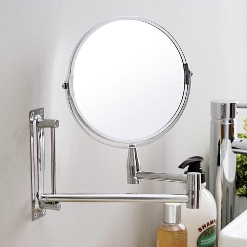 8 inch Extendable 1X5X Magnifying Bathroom Mirror Smart Mirror Makeup Wall Mounted Mirror Bathroom Mirror Cabinet WF1015