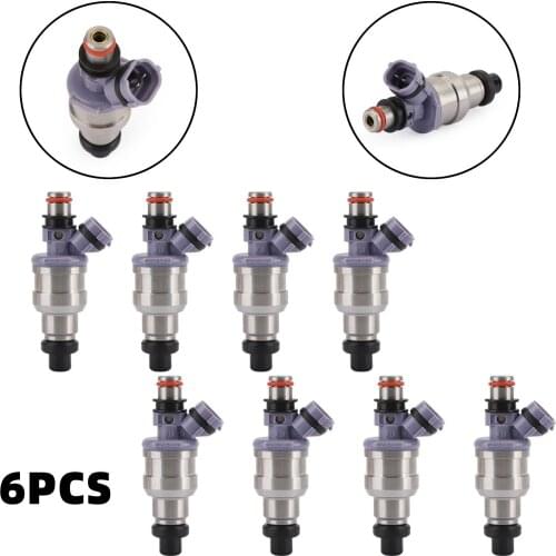 Areyourshop 8PCS Fuel Injectors Fit For LS400 4.0L V8 1990-1992 23250-50010 195500-5490 Car Auto Accessories Parts