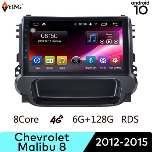 IYING Wireless Carplay For Chevrolet Malibu 8 2012-2015 Car Radio Multimedia Video Player Navigation GPS Carplay Android 10