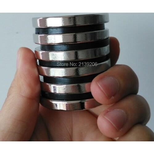 Free shipping 24PCS D40*5MM extremely strong power neodymium magnet ndfeb permanent rare earth magnet fasterners