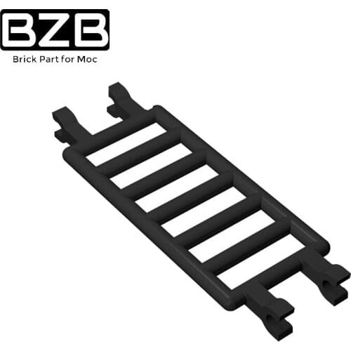 BZB MOC 30095 7X3 Ladder With Double Side Clip Creative High-tech Building Block Model Kids Toys Boys DIY Brick Parts Best Gifts