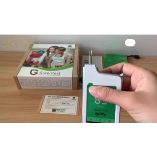Greentest ECO Mini Vegetable fruits meat fish water quality Food environmental safety detector APP Safety Detect