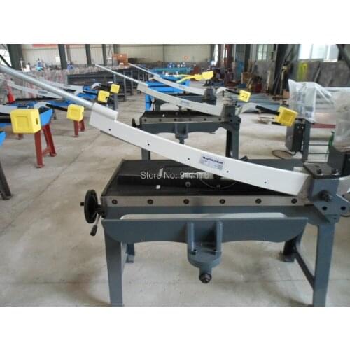 KHS1000mm hand guillotine shear hand cutting machine manual shear machinery tools