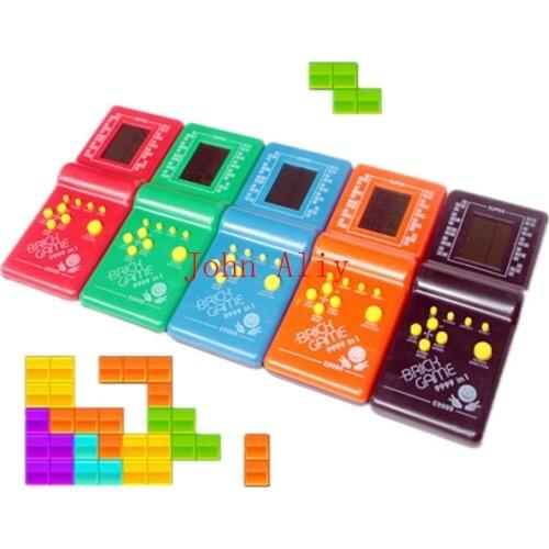 Classic Childhood Reminiscence Classical Tetris Brick Game Handheld Game Machine Fun Brick Game Riddle Educational Toys