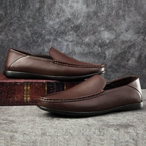 Hot hombre causal men black mens casuales loafers fashion male flat para sapatos masculino sapato casual leisure mens for 2020