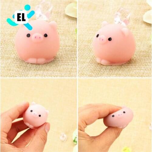 Cute Pig Ball Mochi Squishy Squeeze Prayer Cute Toy Kawaii Collection Fun Joke Gift Anti-stress Toys Hand Grips