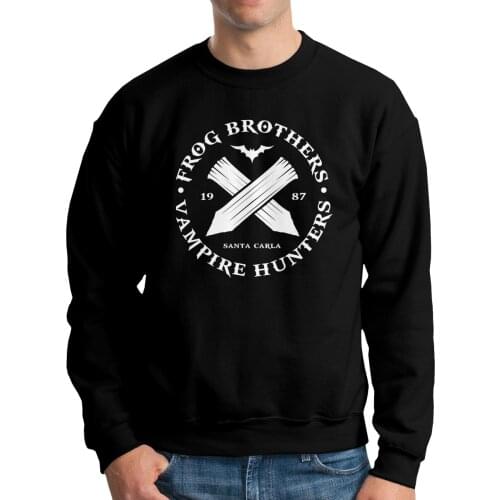 Vampire Hunters The Lost Boys Horror Men Hoodies Sweatshirt Long Sleeve Fashion Organic Cotton Casual Pullovers