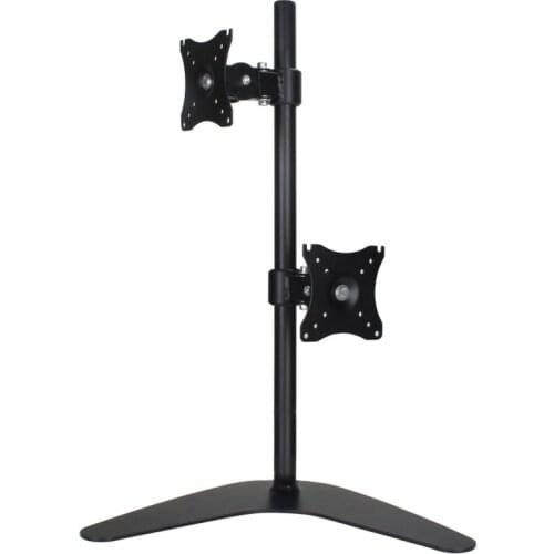 HILLPORT 14-27" Dual Monitor Desktop Stand Double Arm 360 degree Monitor Mount Rotate PC Screen Adjustable Suporte Table Holder