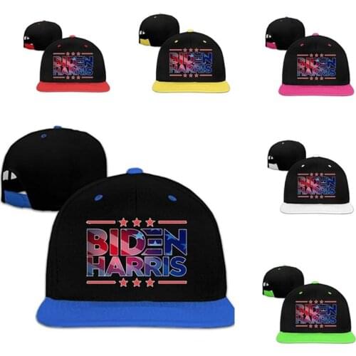 Printed Hip hop Cap Biden Custom Logo Baseball Cap Wholesale Men Women Simple Casual Black White Blue Snapback Unisex