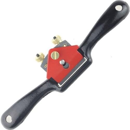 9 Inch Adjustable Wood Planer Carpenter Hand Cutting Edge Chisel Tool with Screw diy woodworking spoke shave Trimming tool