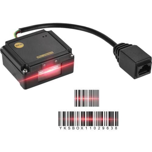 Embedded 1D Barcode Scanner Reader Module CCD Bar Code Scanner Engine Module with RS232 USB Interface supports 1D bar-codes