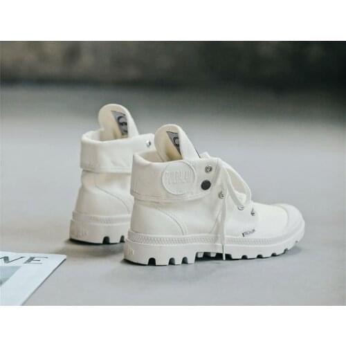 Womens Canvas Boots 2021 New High-Top Canvas Shoes Martin Shoes Women 625 Womens Shoes