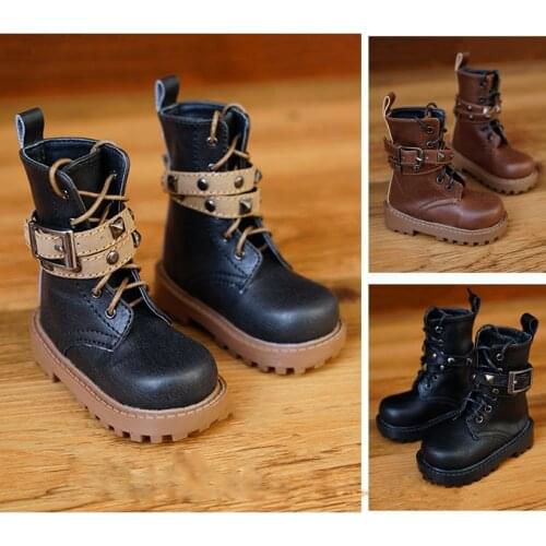 1/4 1/3 scale BJD SD doll leather boots shoes for MSD SD13 Strong uncle doll accessories . not include doll and other C0646