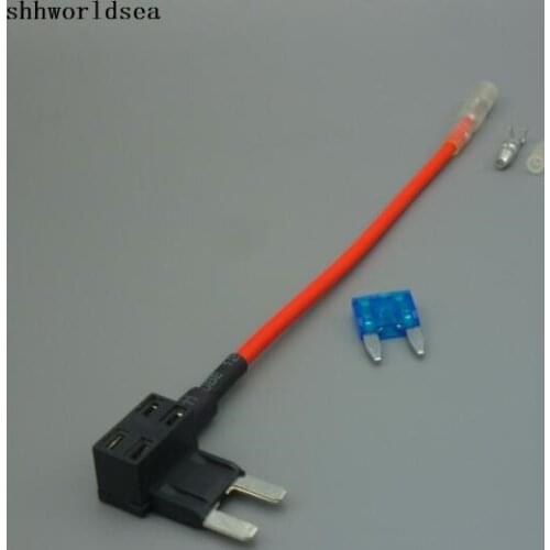100pcs NEW Add A Circuit Fuse Tap Piggy Back MINI Blade Fuse Holder ATM APM 12v 24v 12 volt often for energey meter