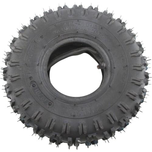 4.10-4 410-4 4.10/3.50-4'' Inner Tube and Tire for Hand Truck, Garden Cart, Snowblower, Lawn Mower, Wheelbarrow and More