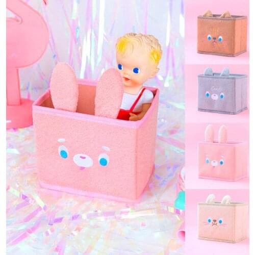 Bentoy Cute Animal Desktop Storage Case Cosmetics Box Milkjoy Kawaii Girls Korea Japan Large Capacity Container Box