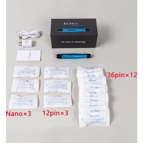 Hot Sale Wireless Derma Pen A1-w Professional Beauty Equipment Semi-permanent Embroidery Tattoo Gun MTS$PMS Skin Care dr pen