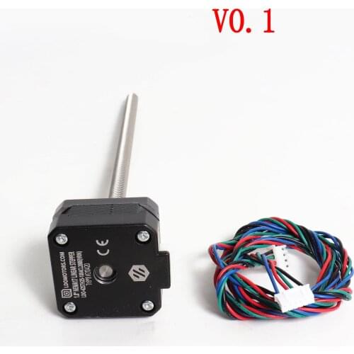 Blurolls Voron v0.1 Z linear stepper motor 200mm L leading screws made by LDO 42STH25-1004CL200E v0.1 motor