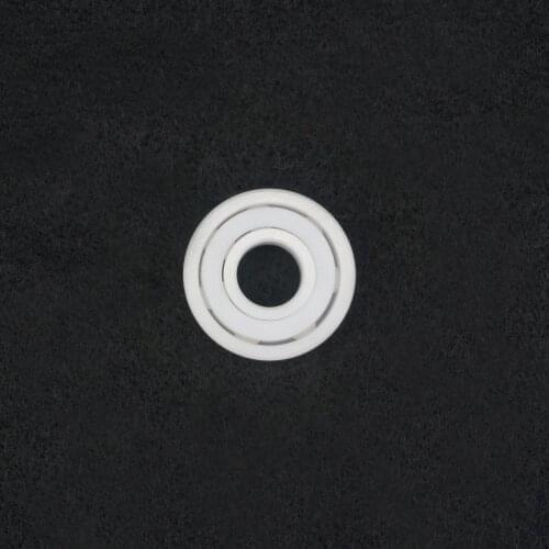 6002 15x32x9mm Zirconia Full Ceramic Bearing ZrO_2 Finger Spinner One side Seal