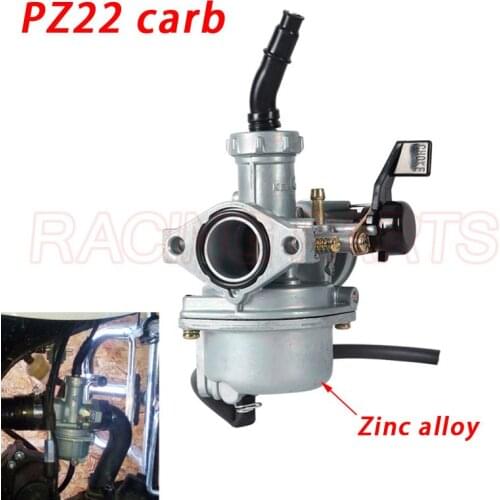 Motorcycle Engine PZ22 22mm Carburetor Fit For 125cc KAYO Apollo Bosuer xmotos Kandi Dirt Pit Bike Monkey Bikes ATV