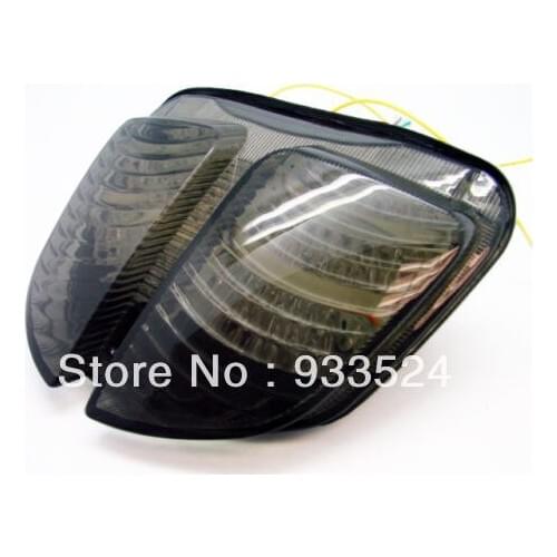 Motorcycle Smoke Integrated LED Tail Stop Brake Light For Suzuki Custom GSX-R600 GSX-R750