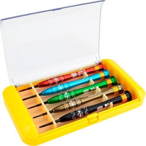 5 in 1 Professional Pentalobe Repair Opening Kit Tools Set Screwdriver Torx T5 T6 PH00 PH000 For iPhone 5 6 Laptop Tablet