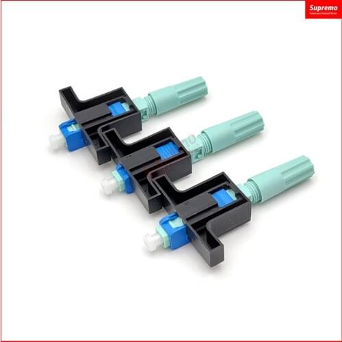 New Model 58MM SC UPC Fast Connector Single-Mode Connector FTTH Tool Cold Connector Tool Fiber Optic Fast Connnector