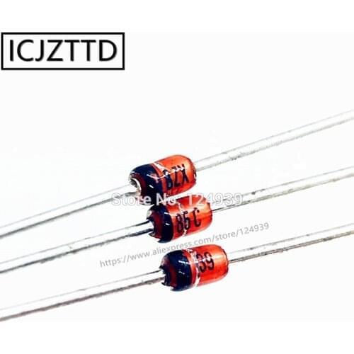 Original BZX85C2V7 2.7V BZX85C3V0 3V BZX85C3V3 3.3V BZX85C3V6 3.6V BZX85C3V9 3.9V BZX85 1.3W DO-41 DO41