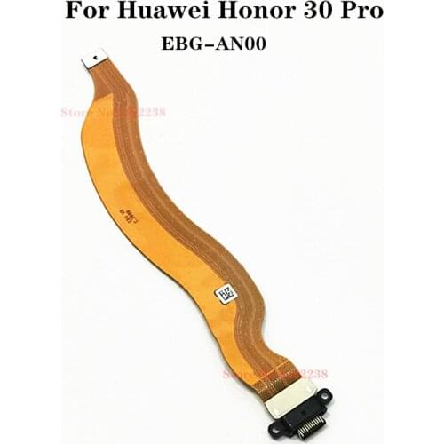 Original For Huawei Honor 30 Pro EBG-AN00 USB Charging Port Dock Flex Cable Charger Plug For Honor30pro Quick Charge Board Parts