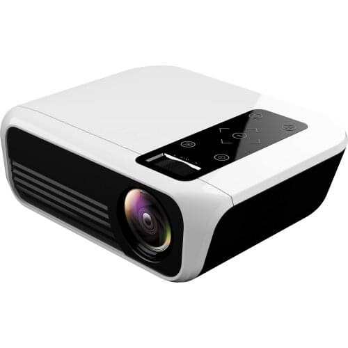 AUN Mini Portable Projector T8 4K Video Support 3D Home Theater 4500 Lumens 1920 * 1080P