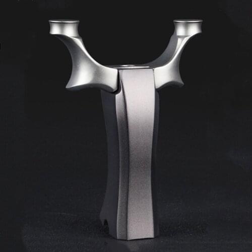 New stainless steel slingshot hunting slingshot and flat rubber band outdoor shooting competitive game hunting catapult