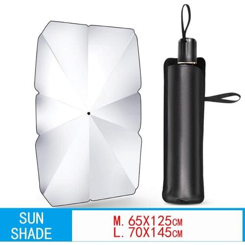 Foldable Car Windshield Sun Shade Umbrella Car UV Cover Sunshade Heat Insulation Front Window Interior Protection