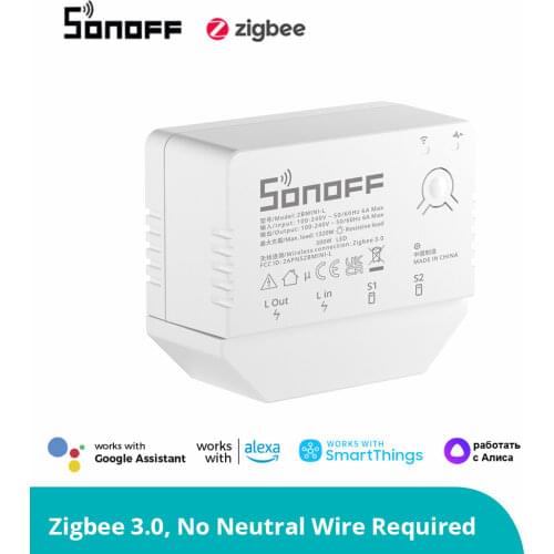 SONOFF Basic R2/R3 RF Series DIY WIFI Smart Home Switch Controller Timer Power Consumption Monitor Work With Alexa Google Home