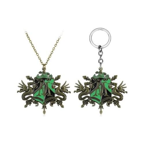 Harried School of Witchcraft and Wizardry Keychain Potters Classical symbol logo keyring For fans Gift New