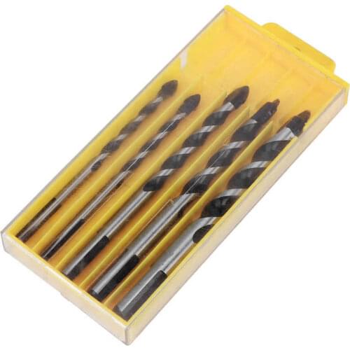 5pcs Center Drill Ceramic Tile Drill Bit DIY Wall Hole Drilling Tool Bit 6mm 8mm 10mm 12mm