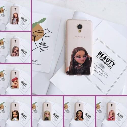 Case For Meizu M2 M3 M3S M5 M5C M5S M6 M6S M6T Barbie Doll Cute Girl Kawaii Pretty Cover For Meizu M2 M3 M5 M6 Note Phone Cases