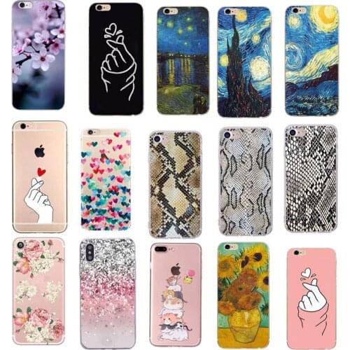 Phone Case for iPhone 6 6S Cartoon Stitch Cover Soft Silicone Cases for iPhone X XS 8 7 Plus 7plus 8plus 5S SE 2020 Coque Cover