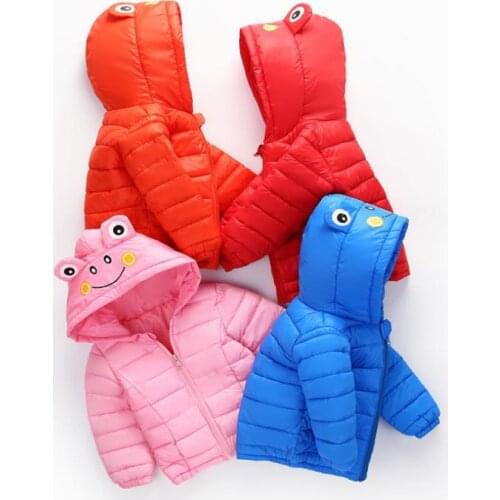 2019 Childrens winter jackets down jacket for girl autumn Warm hooded Long Sleeve baby toddler boys jacket kids parka outerwear